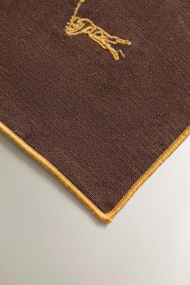 PACK DESSOUS DE VERRE LIN GOLF (LOT DE 4) - Multicolore de Zara - Image 2