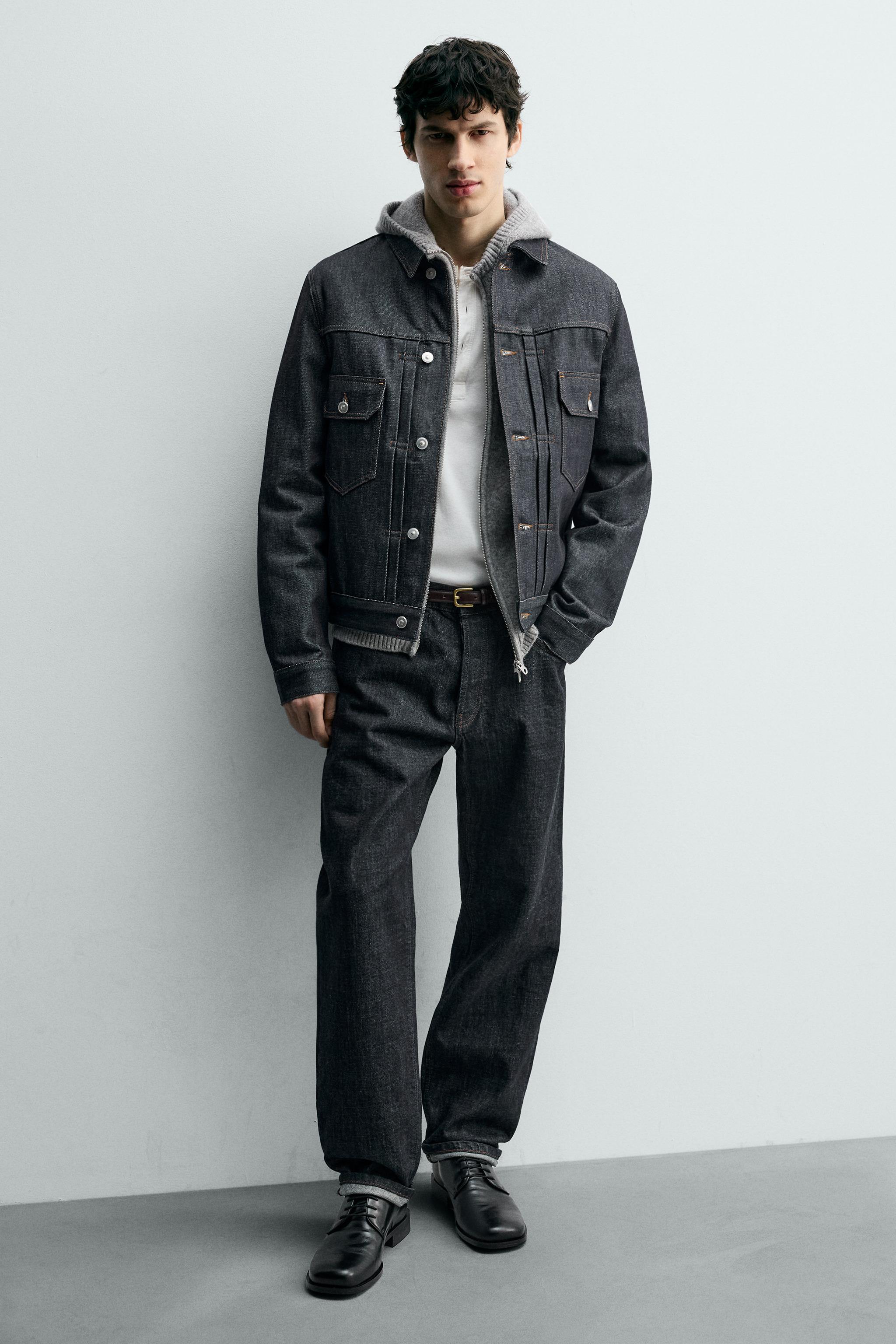 LEATHER DERBY SHOES - Black | ZARA Australia