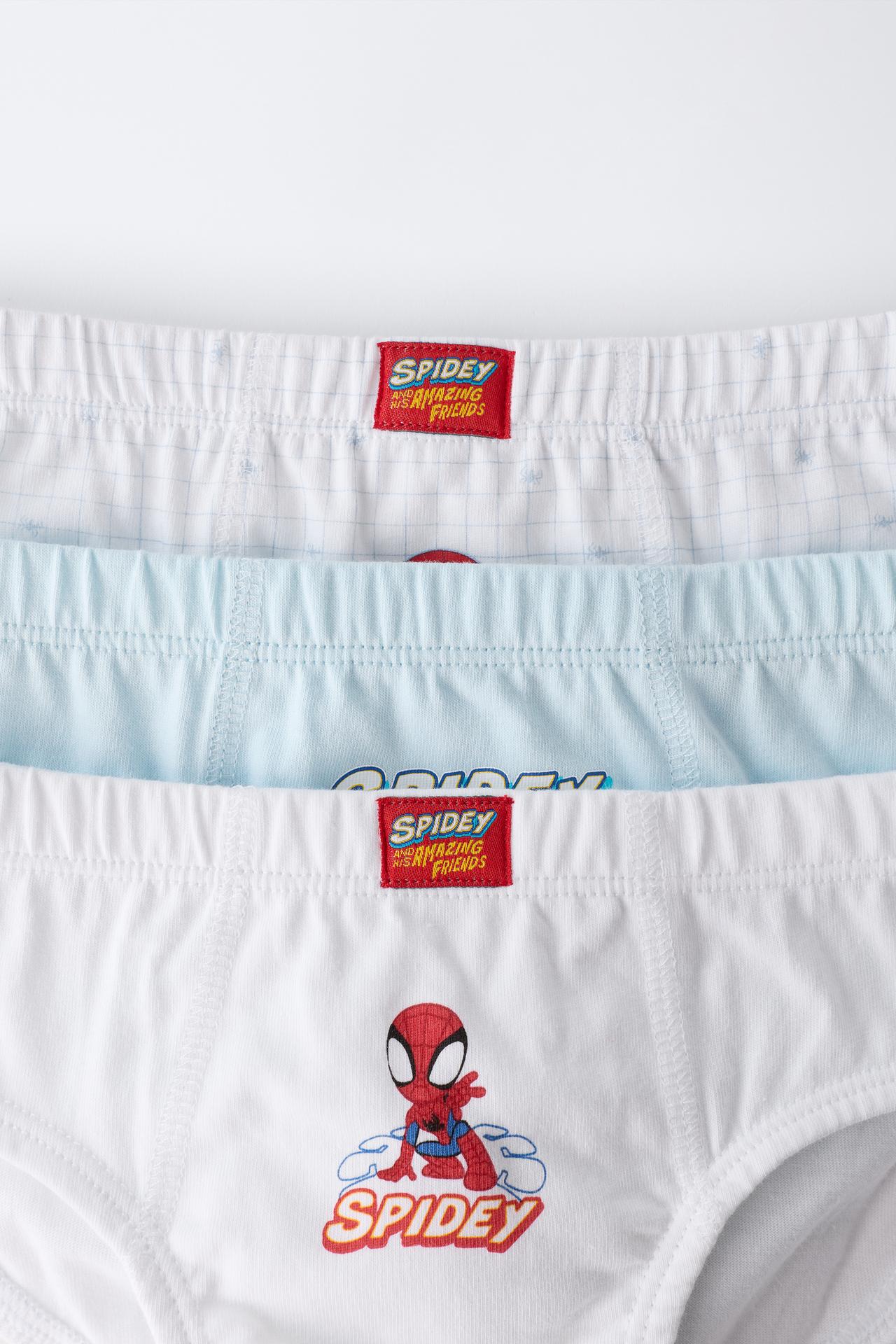1 1/2-6 YEARS / THREE-PACK OF SPIDEY © MARVEL UNDERWEAR — Multicolored