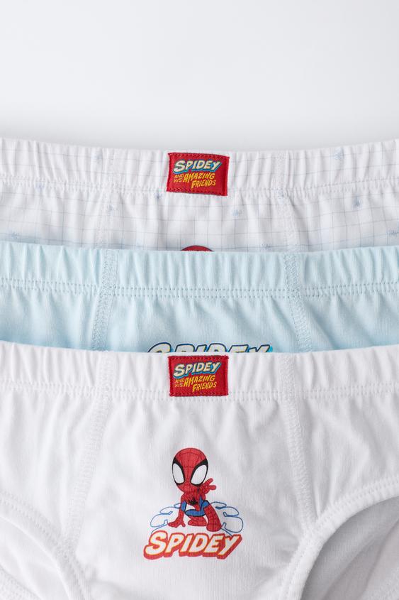 1 1/2-6 ANS/ LOT DE TROIS SLIPS SPIDEY © MARVEL - Multicolore de Zara - Image 1