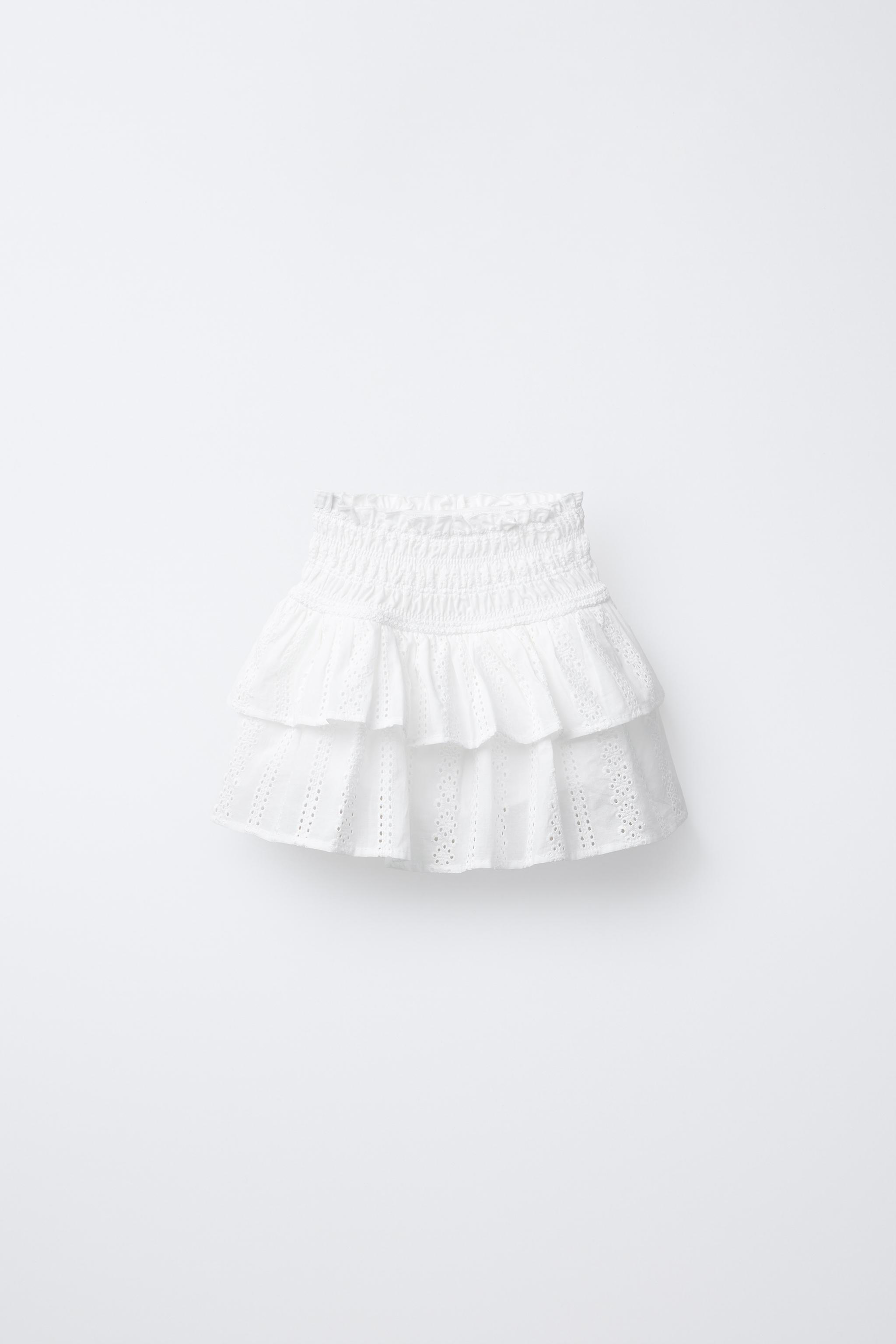 Mini Jupe Jupe Courte Volant Jupe Short Mini Jupe Blanche Courte