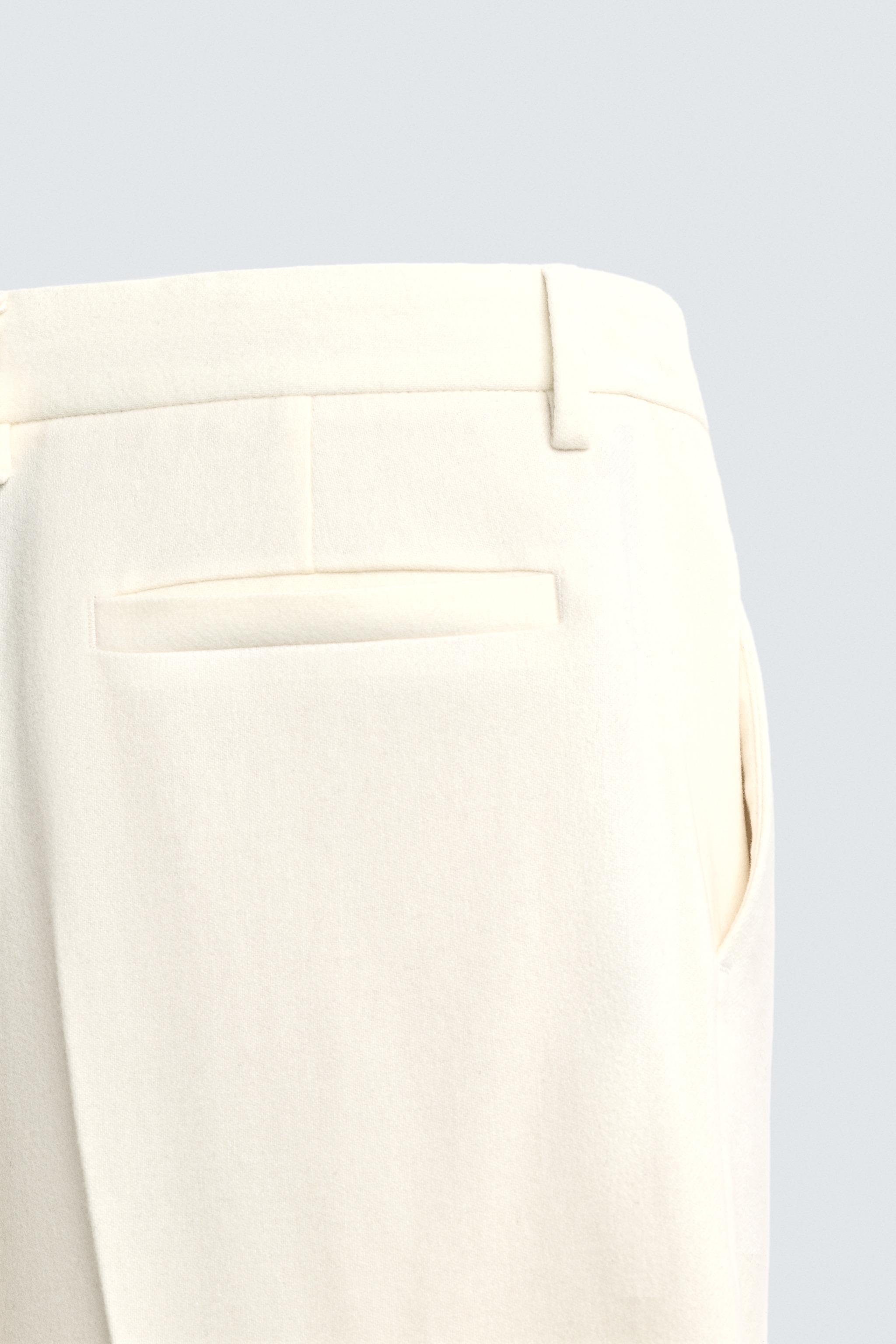 LIMITED EDITION FLANNEL PLEATED PANTS