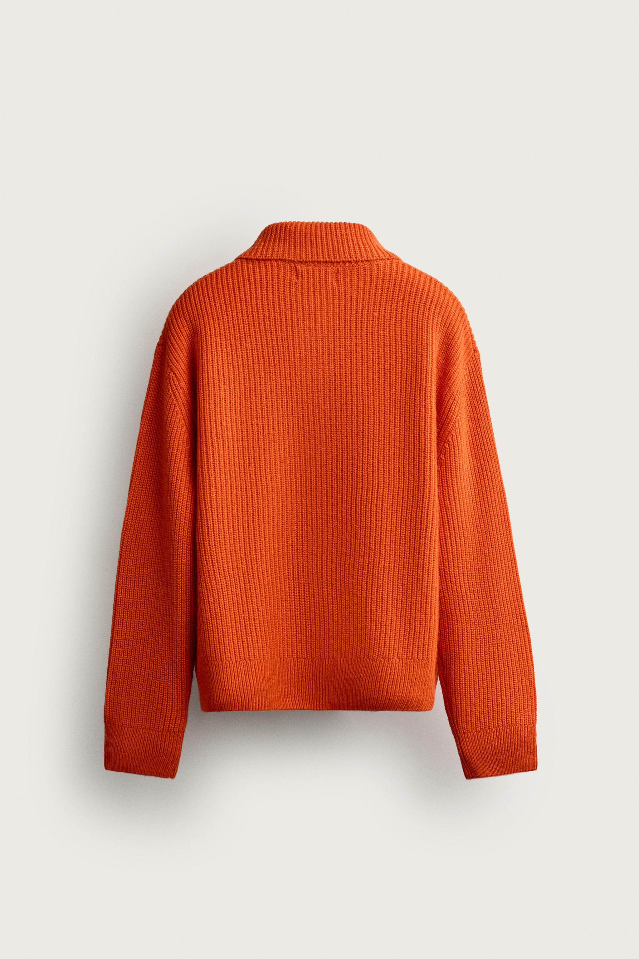 PULL COUPE DÉCONTRACTÉE COL ZIPPÉ