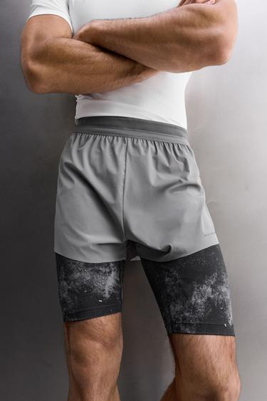 SHORT COURT DE RUNNING - Violet de Zara - Image 4