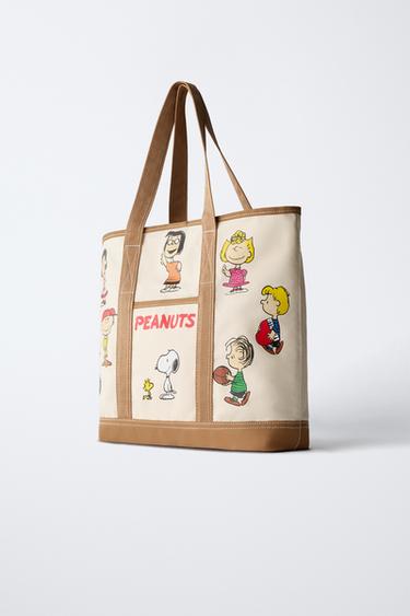 SNOOPY PEANUTS™ SHOPPER - Brown by Zara - Image 1
