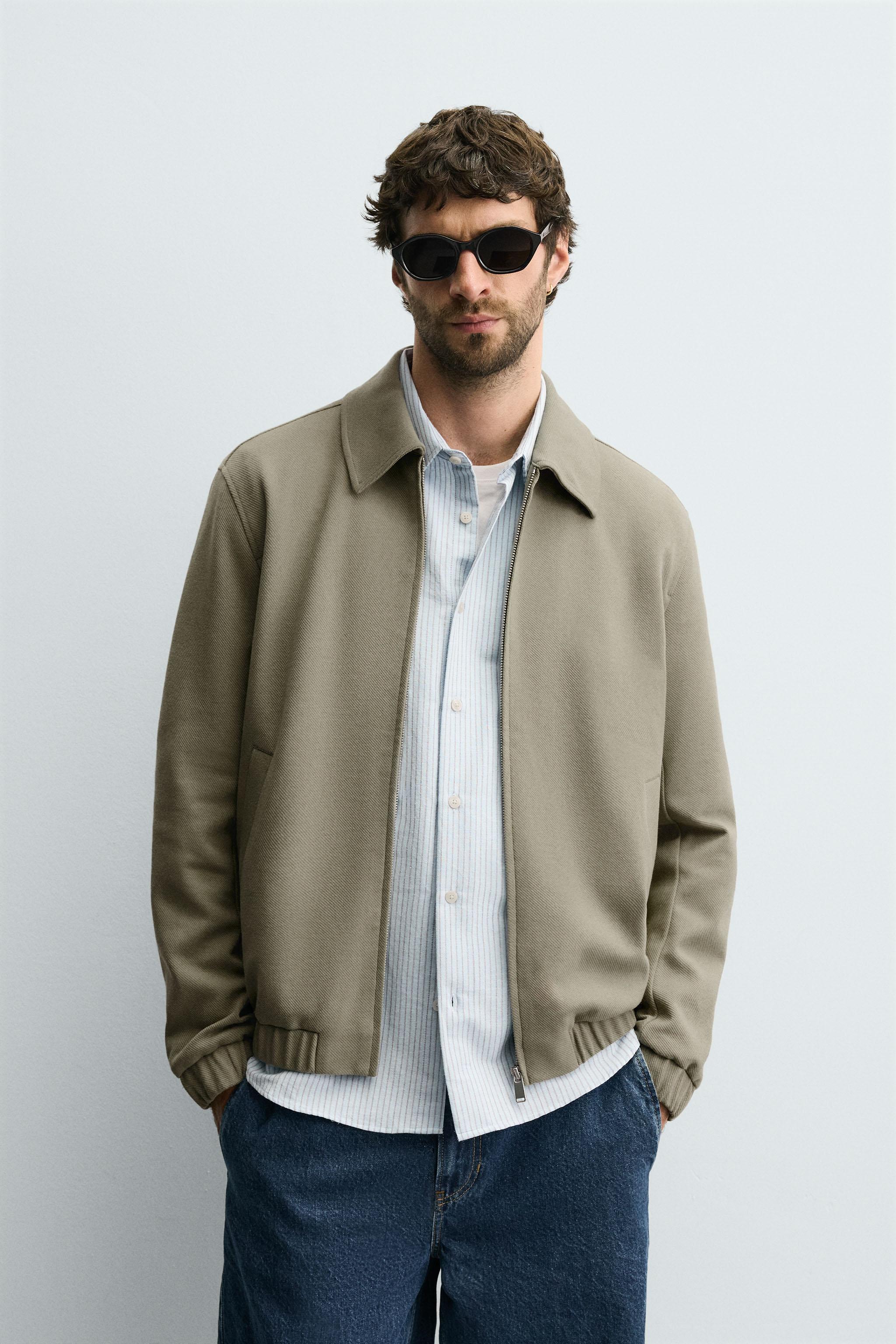 SOFT TEXTURED JACKET - Black | ZARA United States