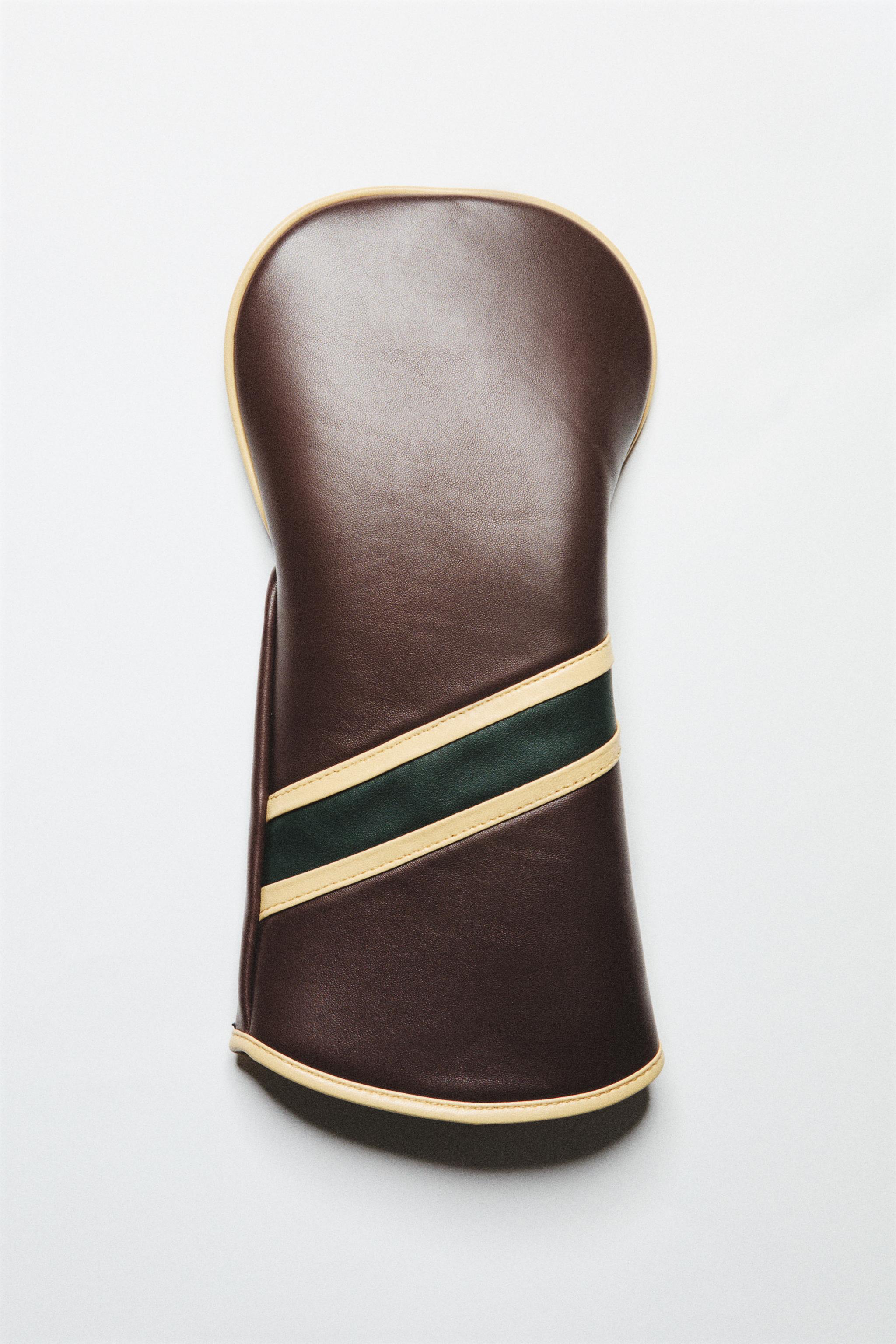 LEATHER DRIVER GOLF CLUB COVER