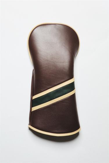 DRIVER GOLF CLUB COVER - Brown / Green by Zara - Image 4