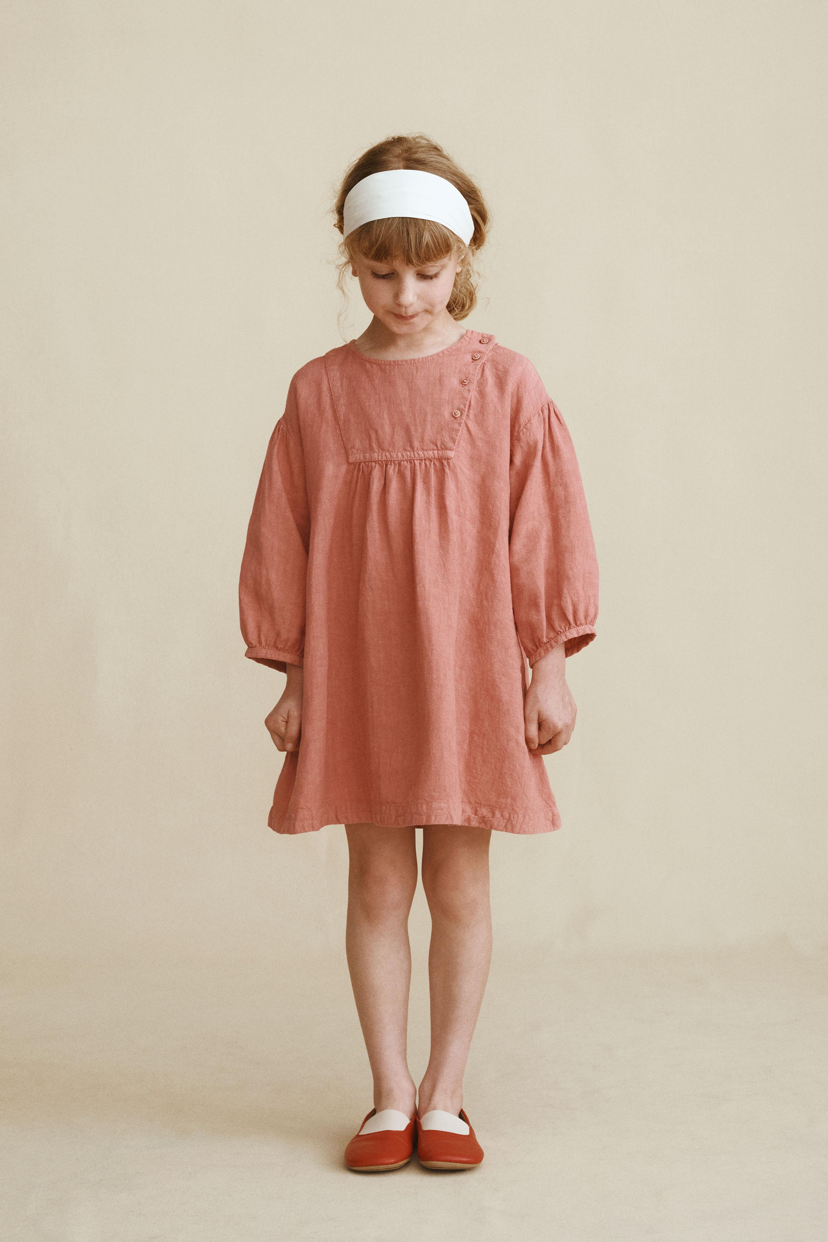 100% LINEN DRESS CREATED BY CARAMEL LONDON X ZARA