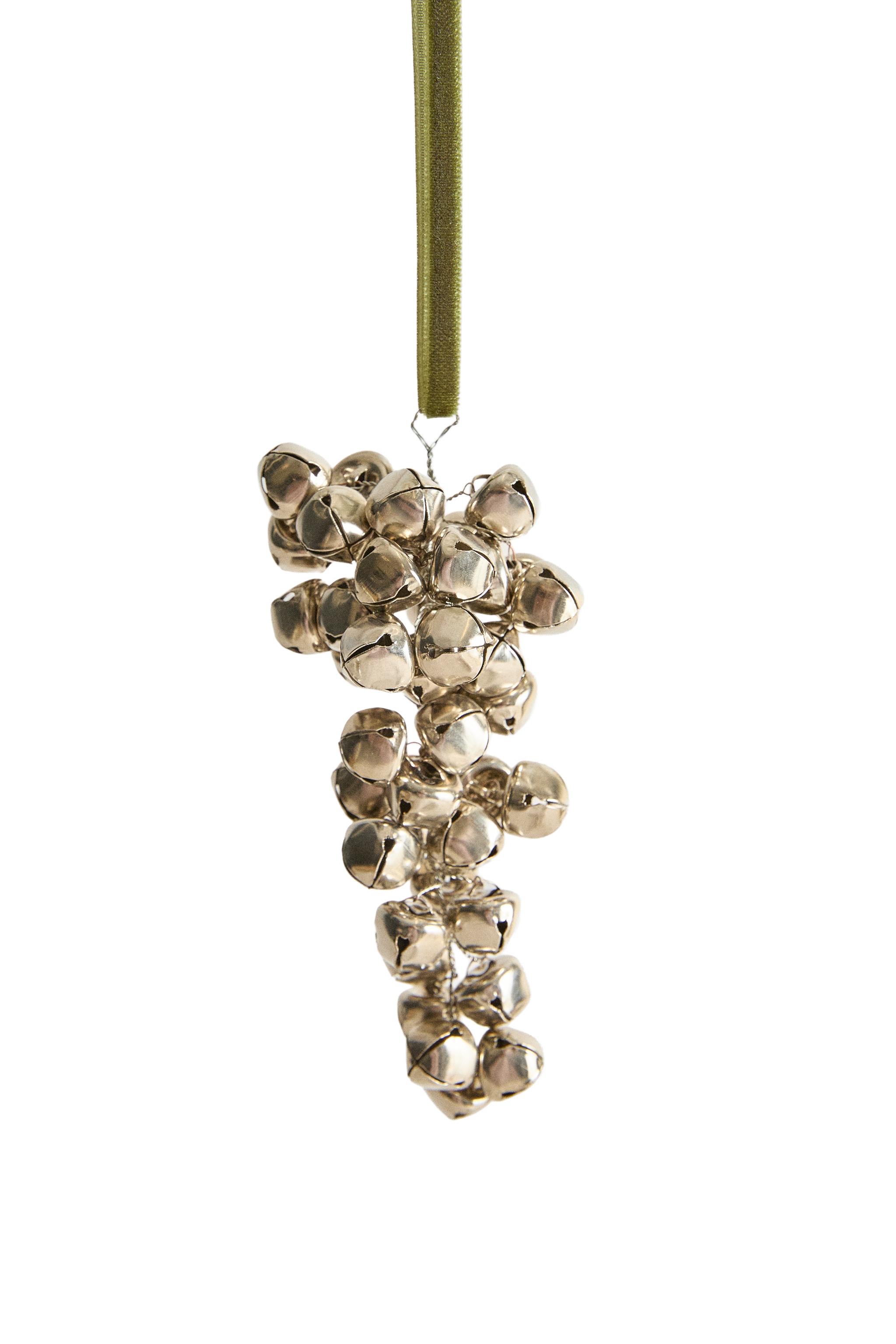 IRON SLEIGH BELLS CHRISTMAS DECORATION - Silver | ZARA United States