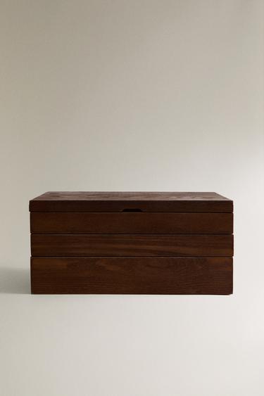 PORTAGIOIE LEGNO GRANDE - Marrone di Zara