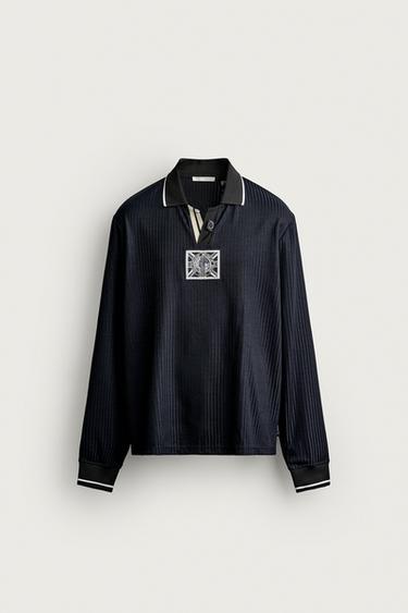 ENGLAND 66 FIFA WORLD CUPâ„¢ FIFA CLASSICS TECHNICAL POLO SHIRT - Navy blue by Zara