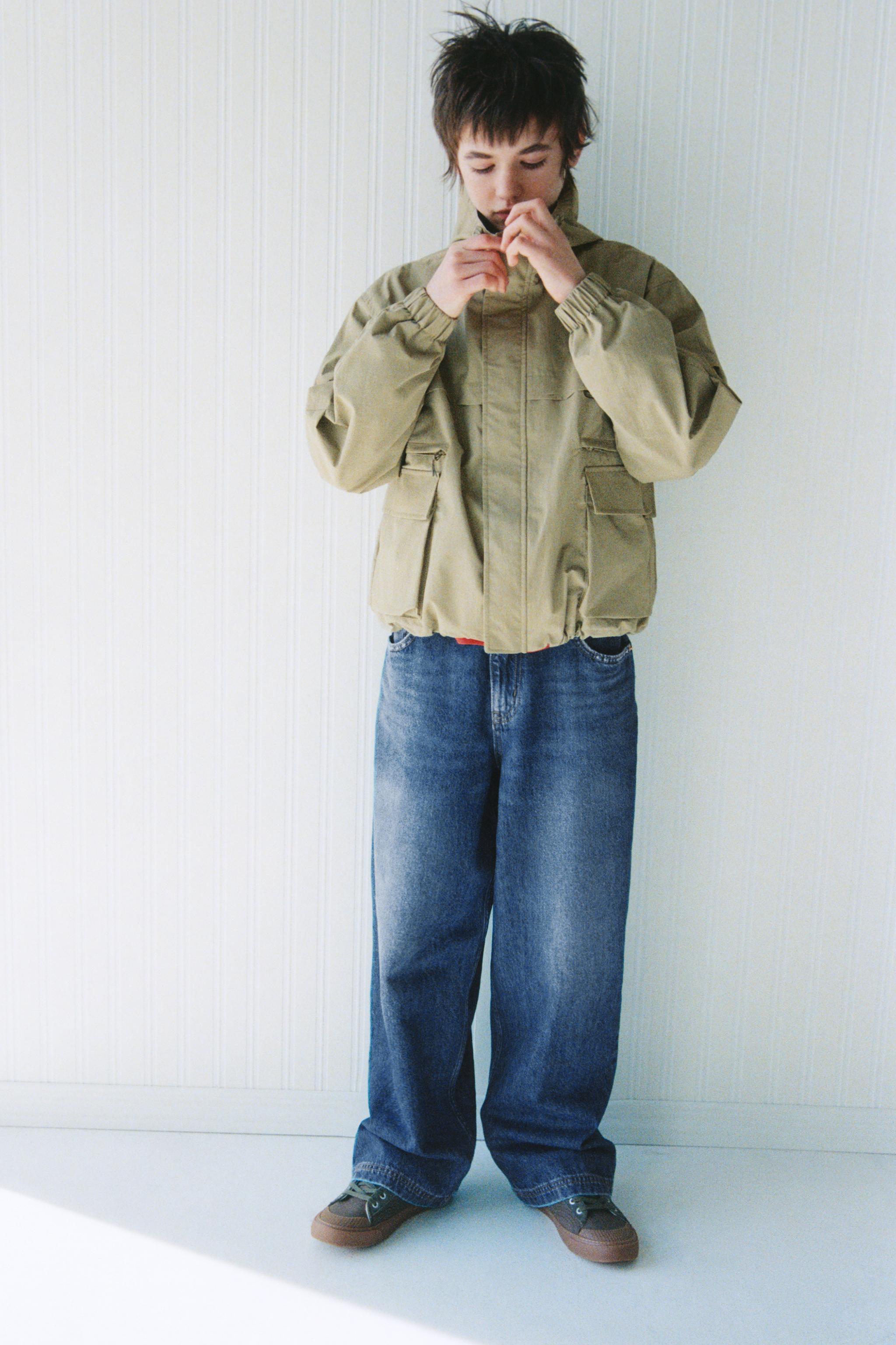 PARKA COURTE À POCHES