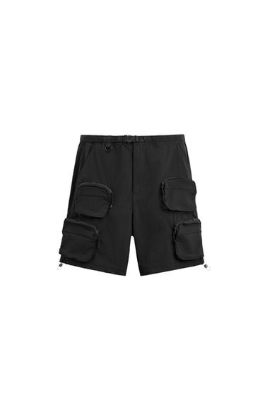 TECHNICAL CARGO BERMUDA SHORTS