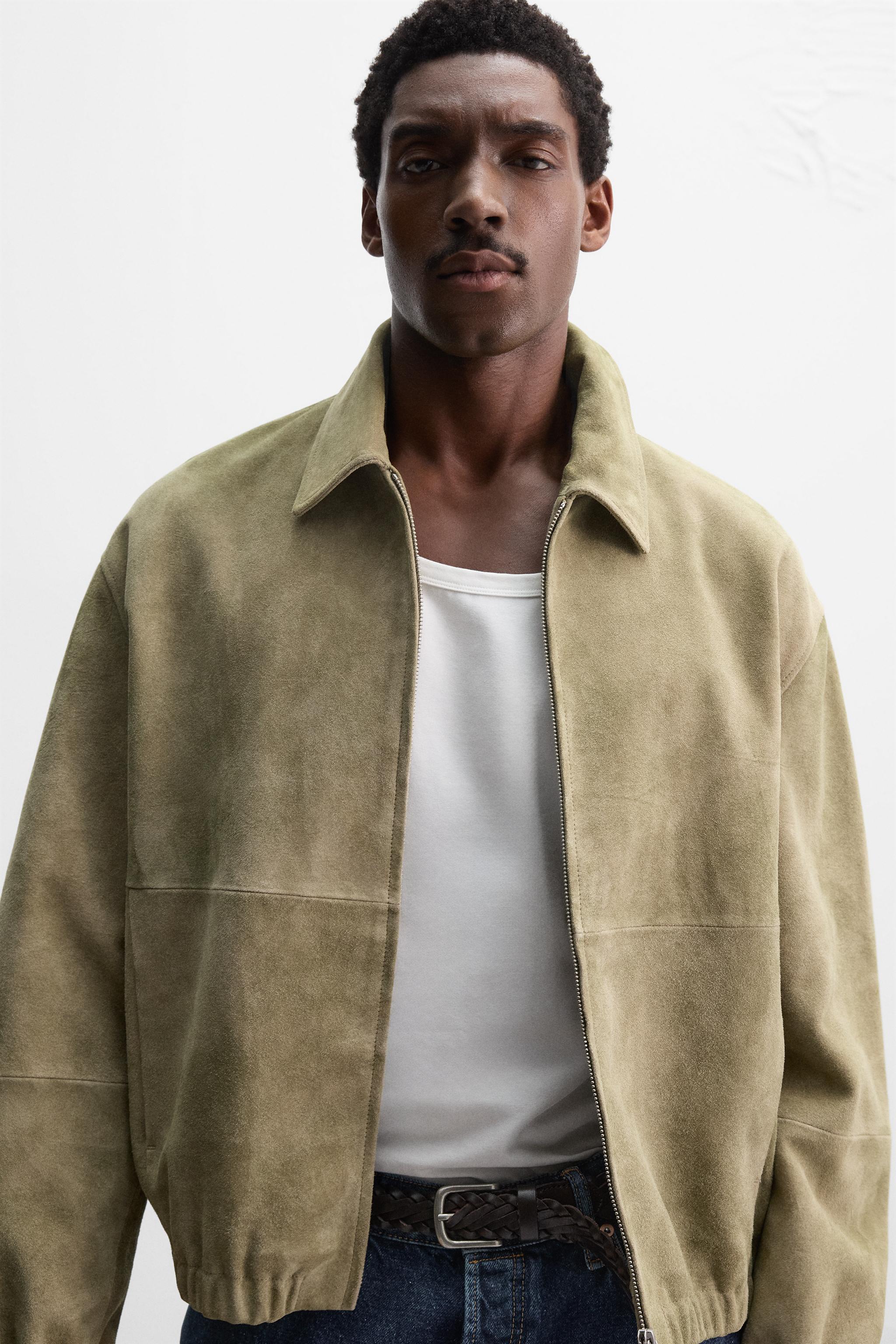 洋服通販 - 新作アイテムを SUEDE EDITION LIMITED JACKET States United ZARA | Oil - ジャケット・アウター