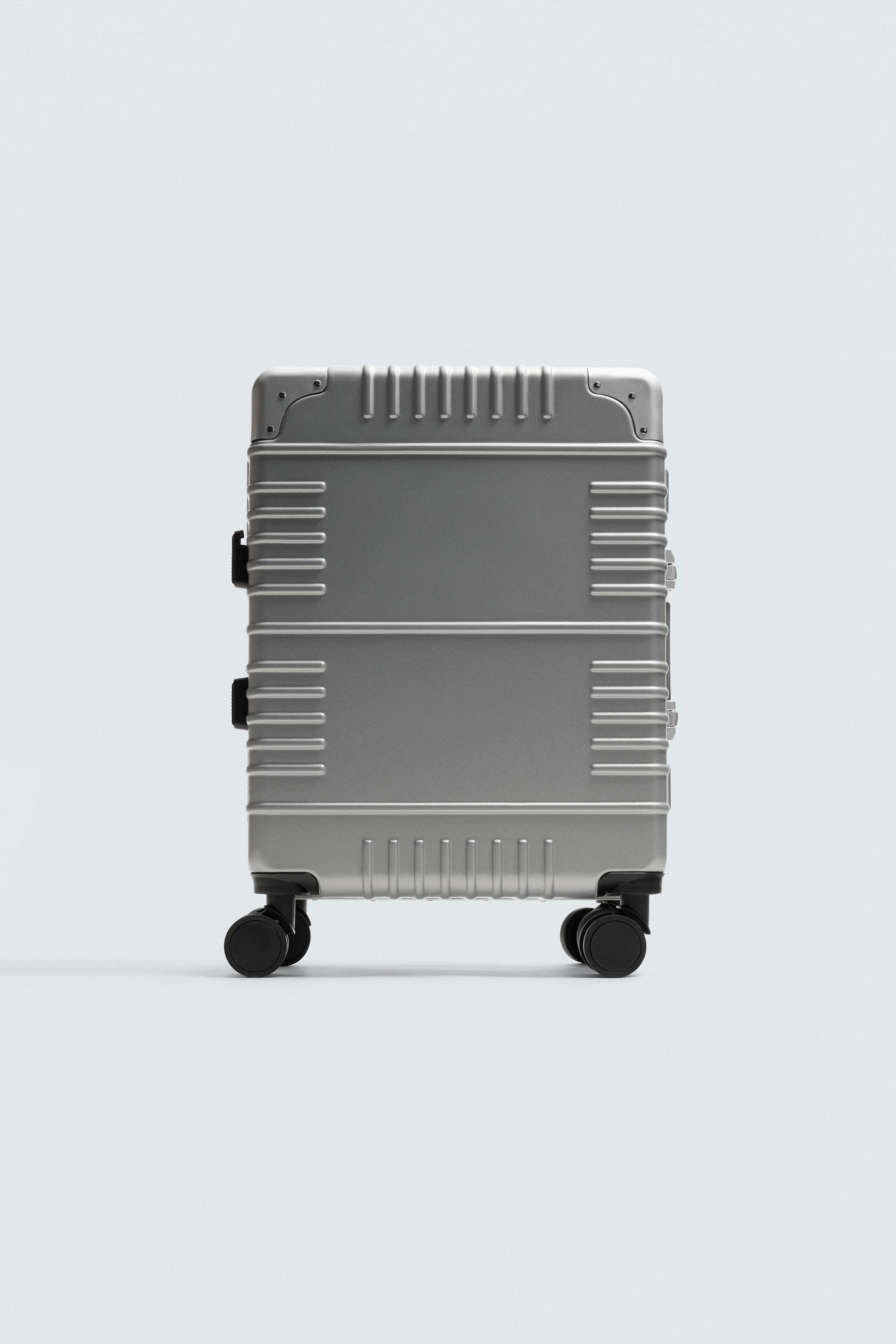 【完売品】ZARA carry-on suitcase TRAVEL SUITCASE - Green | ZARA United States
