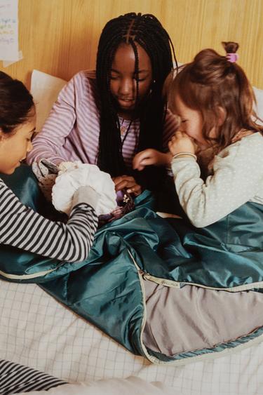 6–14 ЛЕТ/ ПИЖАМА В ПОЛОСКУ — РОЗОВЫЙ от Zara