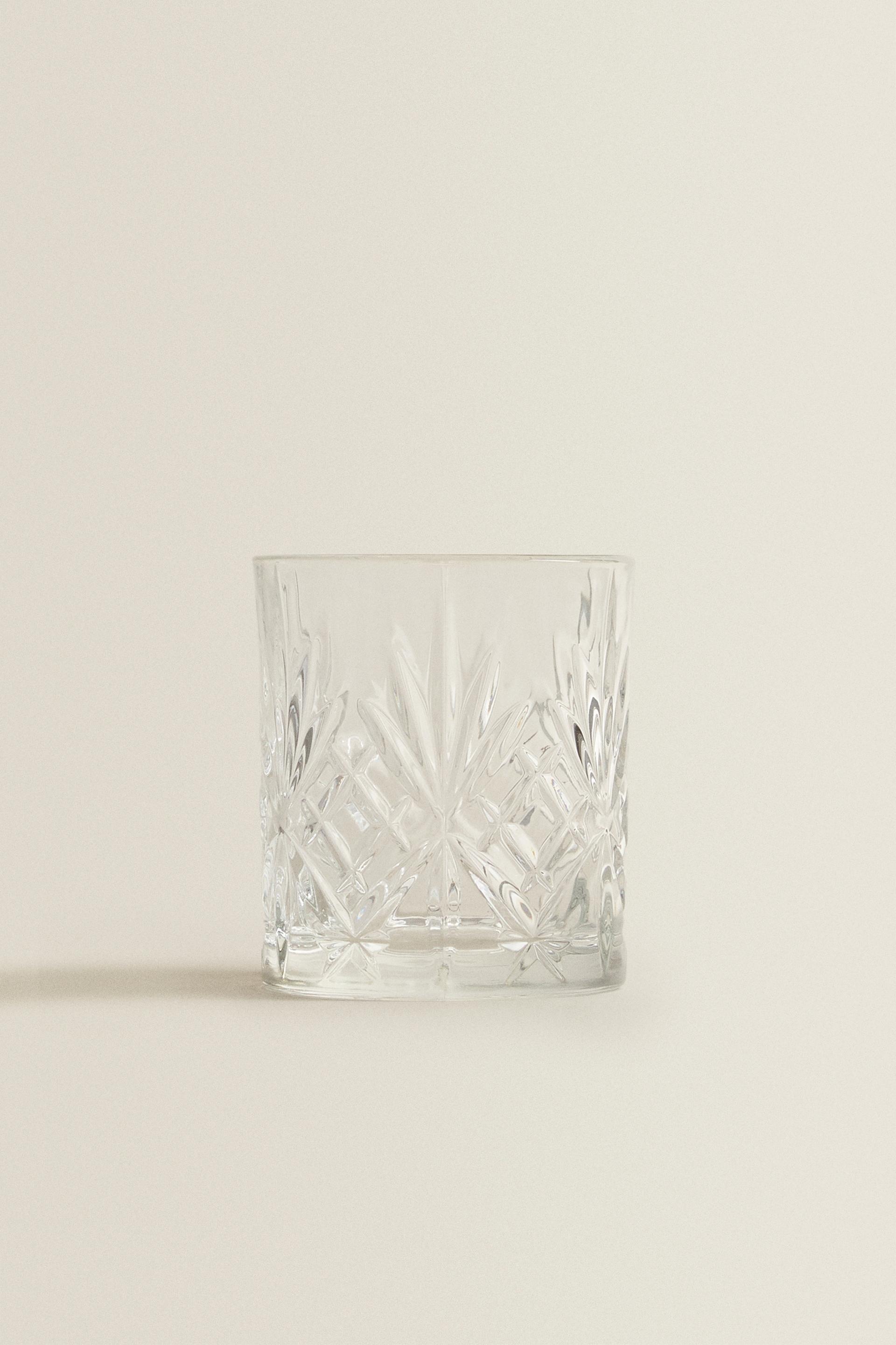 VERRE RELIEF CRISTALLIN