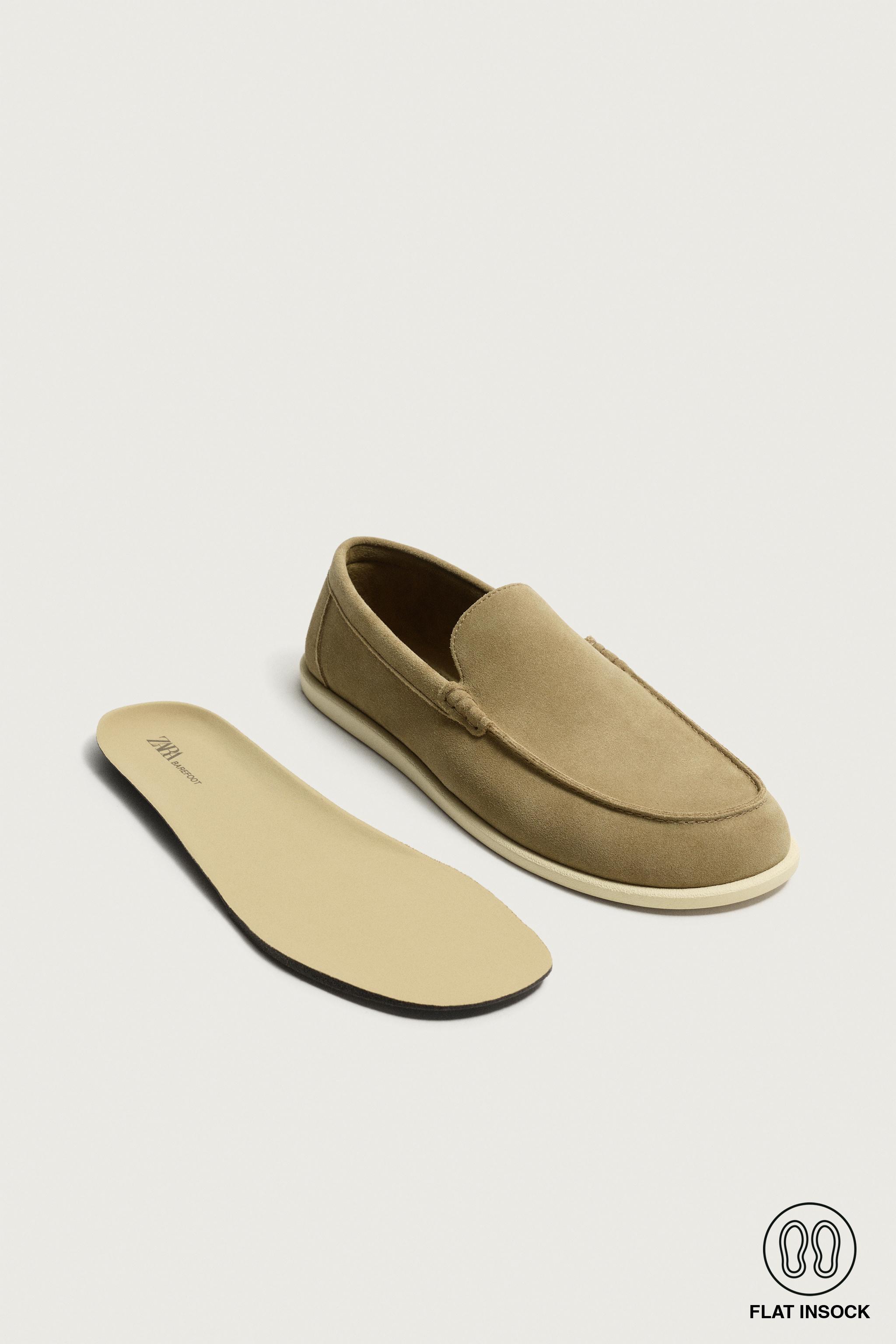 MOCASSINS BAREFOOT EN CUIR