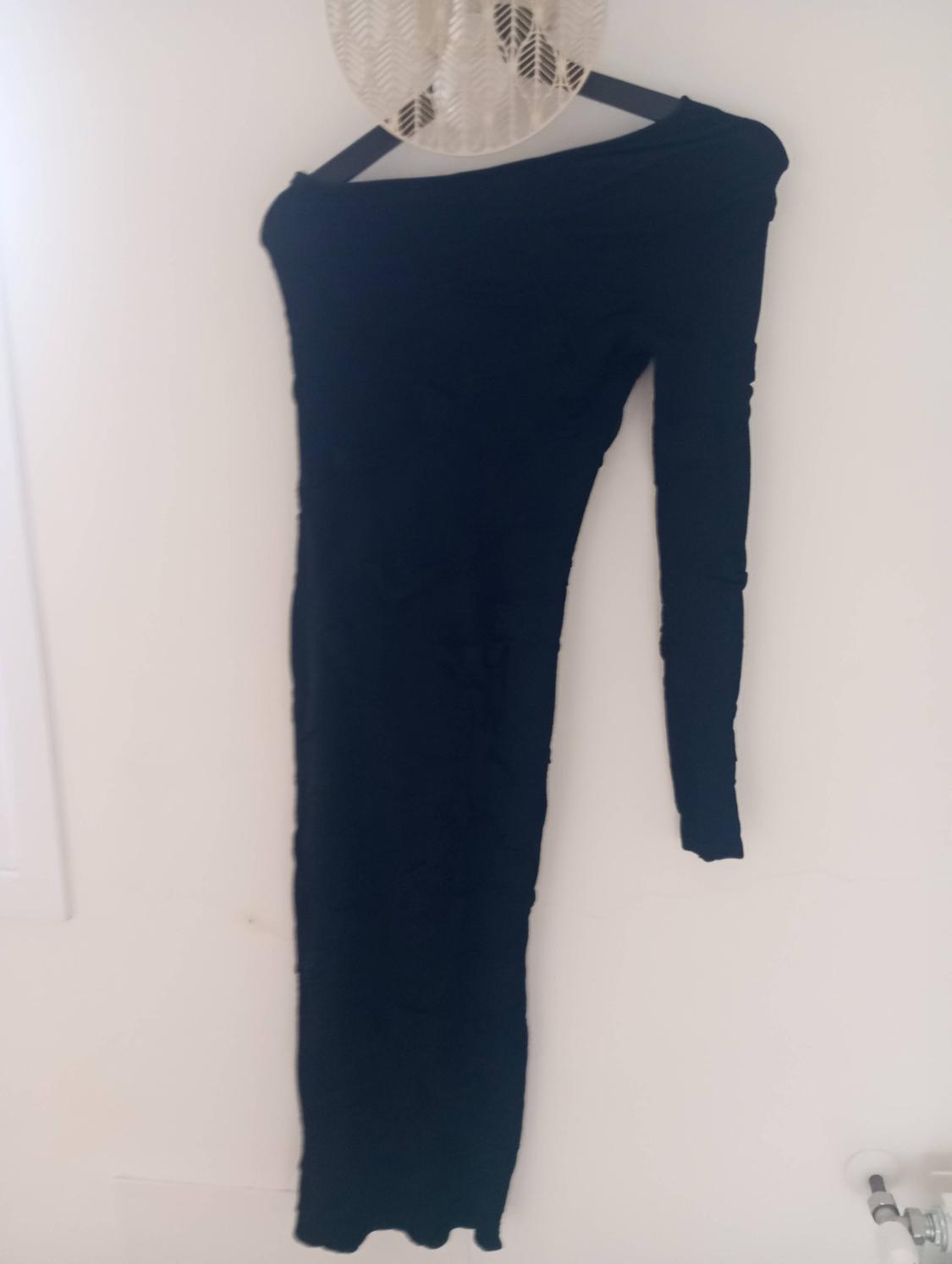 ASYMMETRIC KNIT DRESS - Image 3