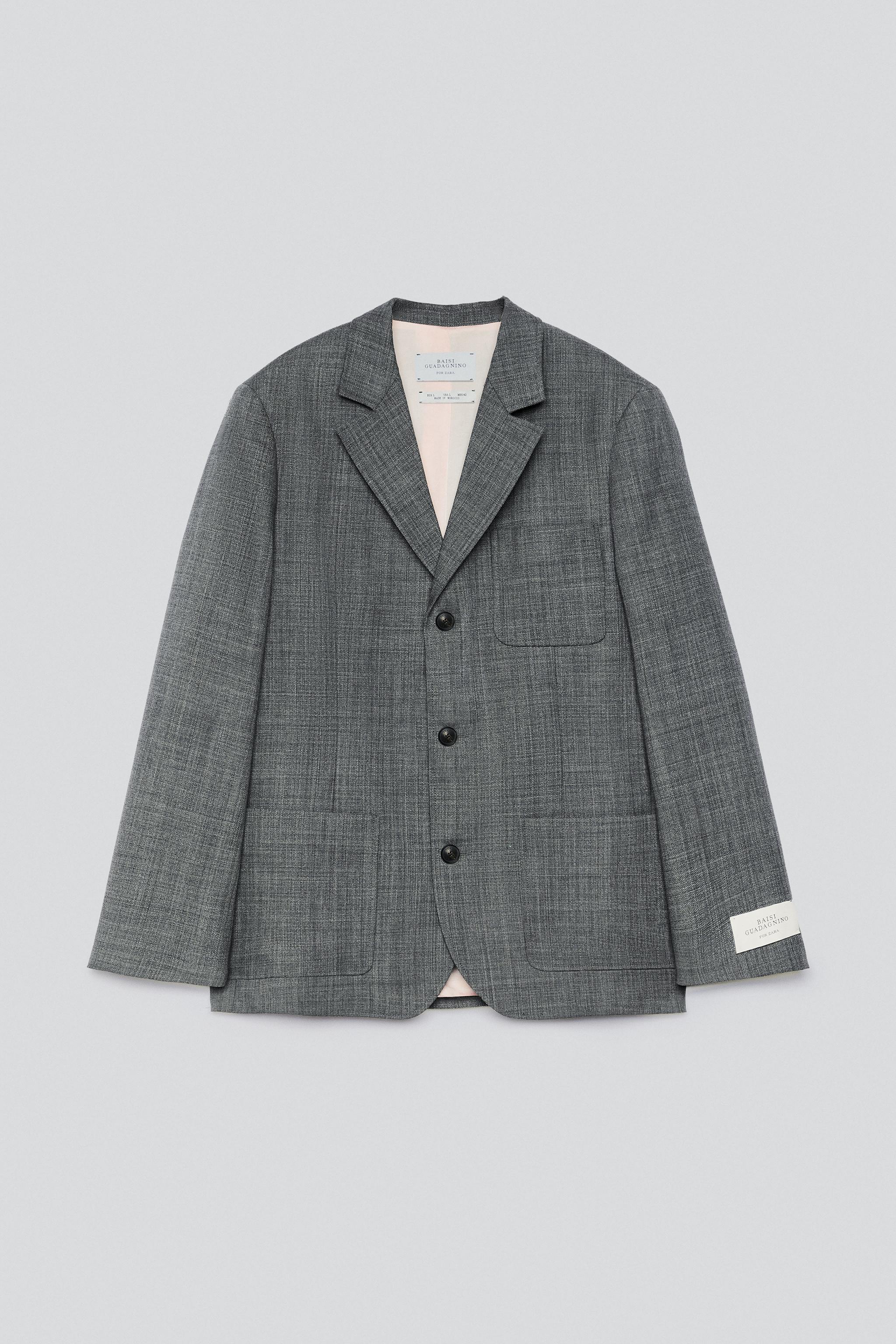 VESTE DE COSTUME 100% LAINE
