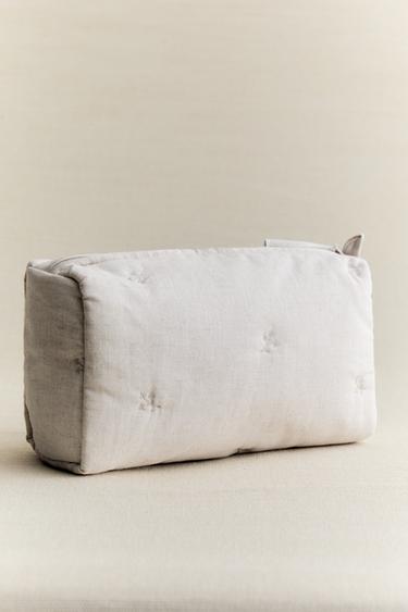 CHILDREN'S EMBROIDERED WASH BAG - Ecru de Zara - Image 5