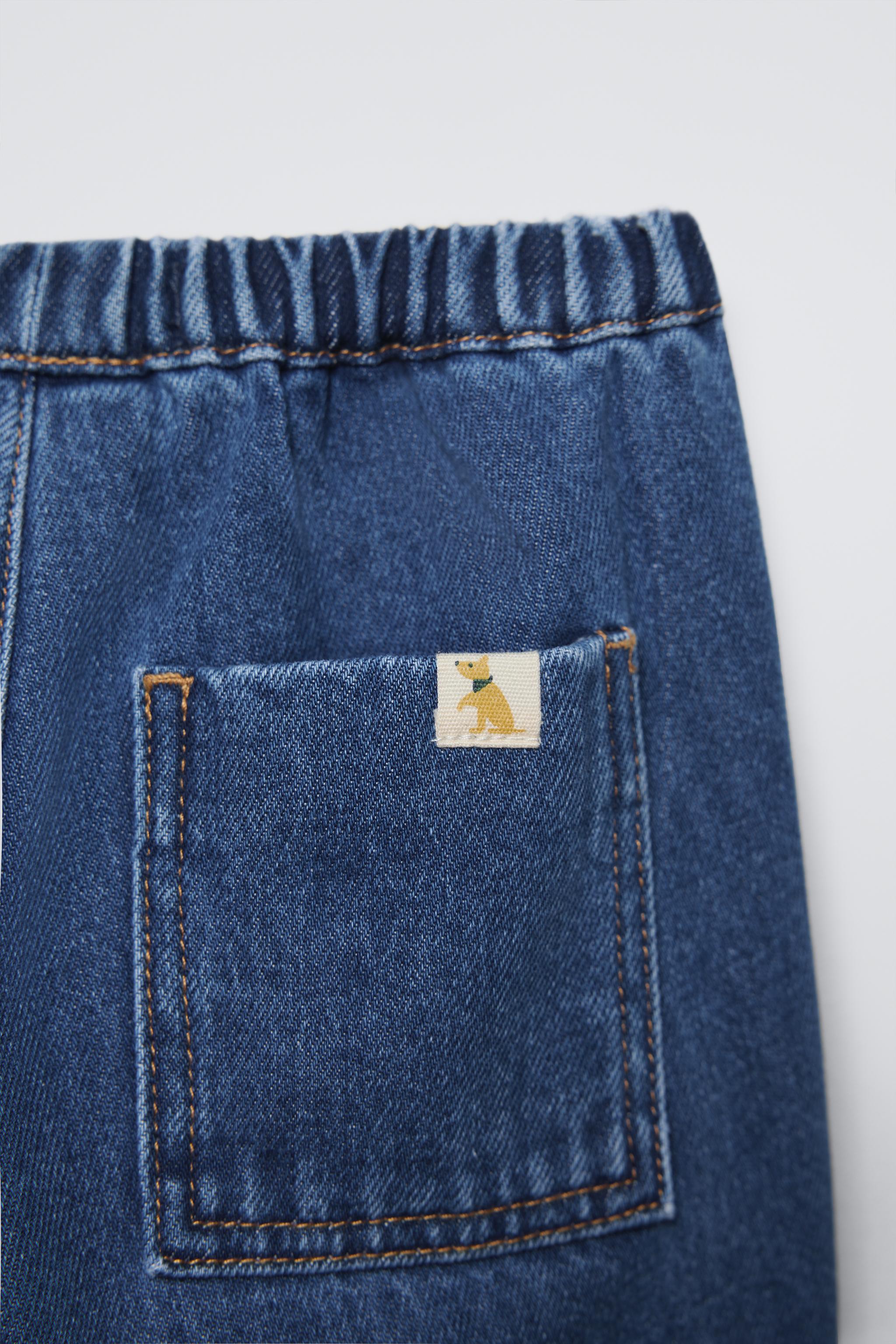 ZARA バギーデニムパンツ バギーデニムパンツ - ミディアムブルー | ZARA Japan / 日本