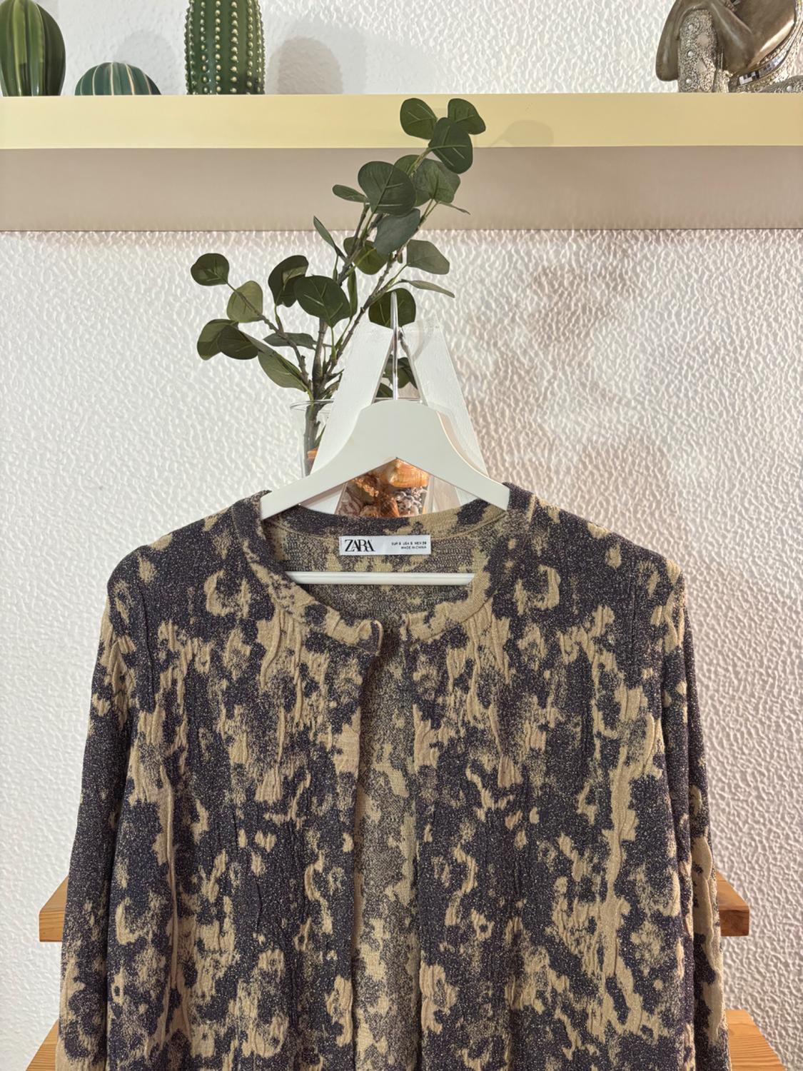 KNIT JACQUARD COAT - Image 2