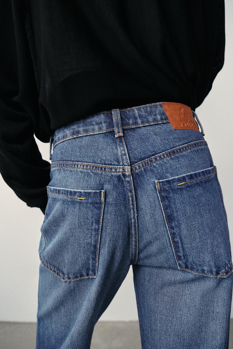 Z1975 JEANS RECTO DE CINTURA ALTA Y LARGO EXTRA 8