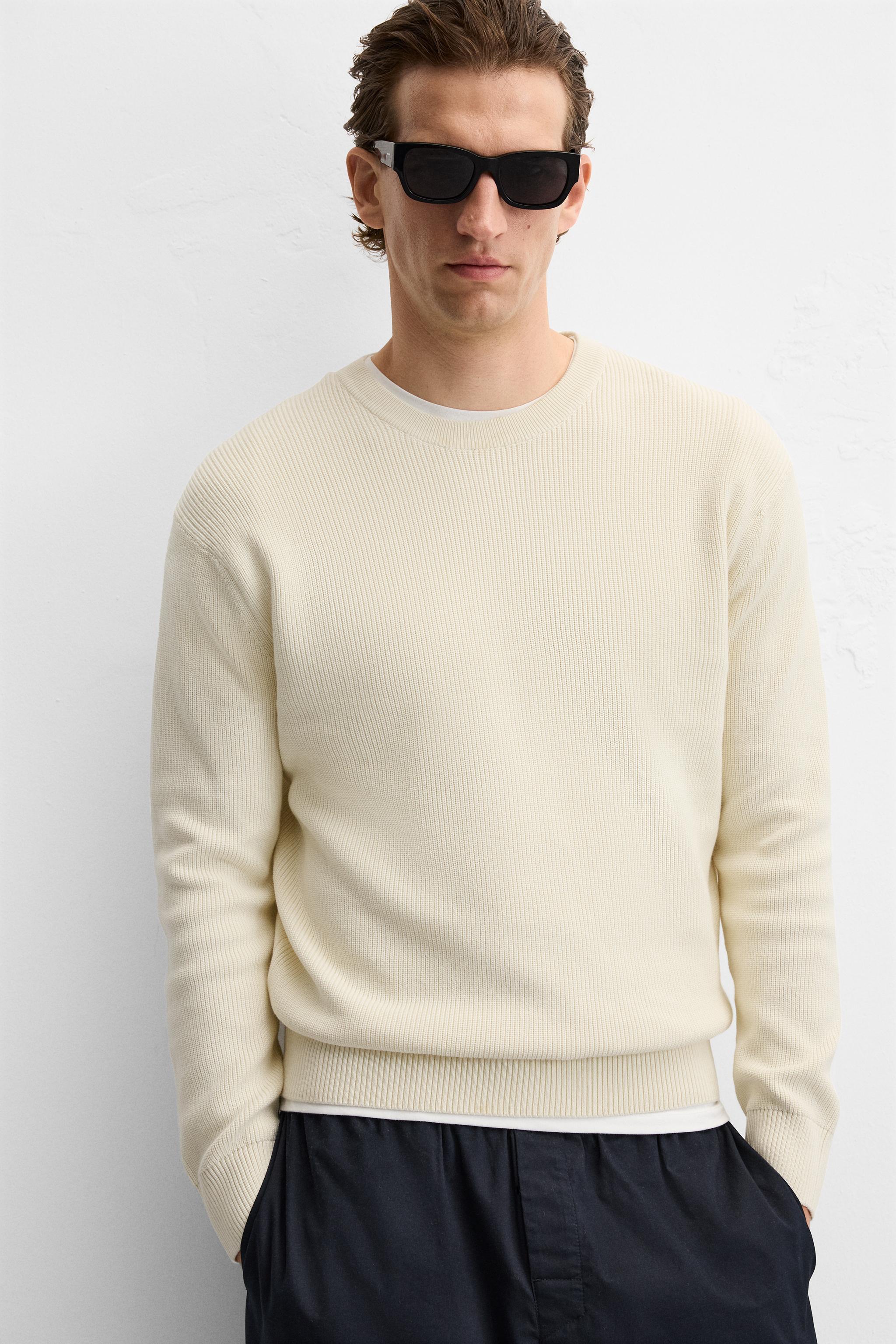 BASIC PURL KNIT SWEATER - Black | ZARA United States