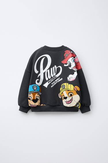 SWEAT À IMPRIMÉ PAW PATROL ™ - Gris anthracite de Zara - Image 1