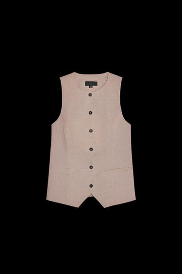 TAILLIERTE WESTE - Rosa pudrig von Zara - Bild 0