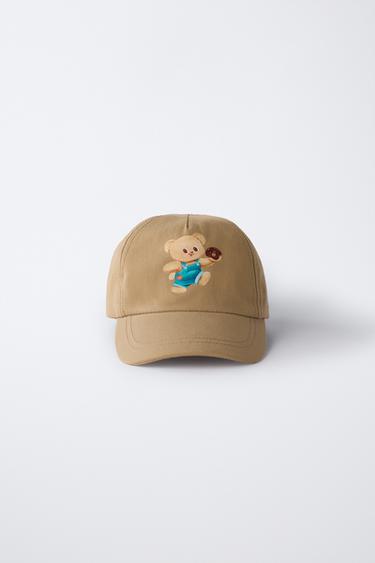 BUTTERBEAR © プリントキャップブラウンZaraのBUTTERBEAR © プリントキャップ - ブラウン 