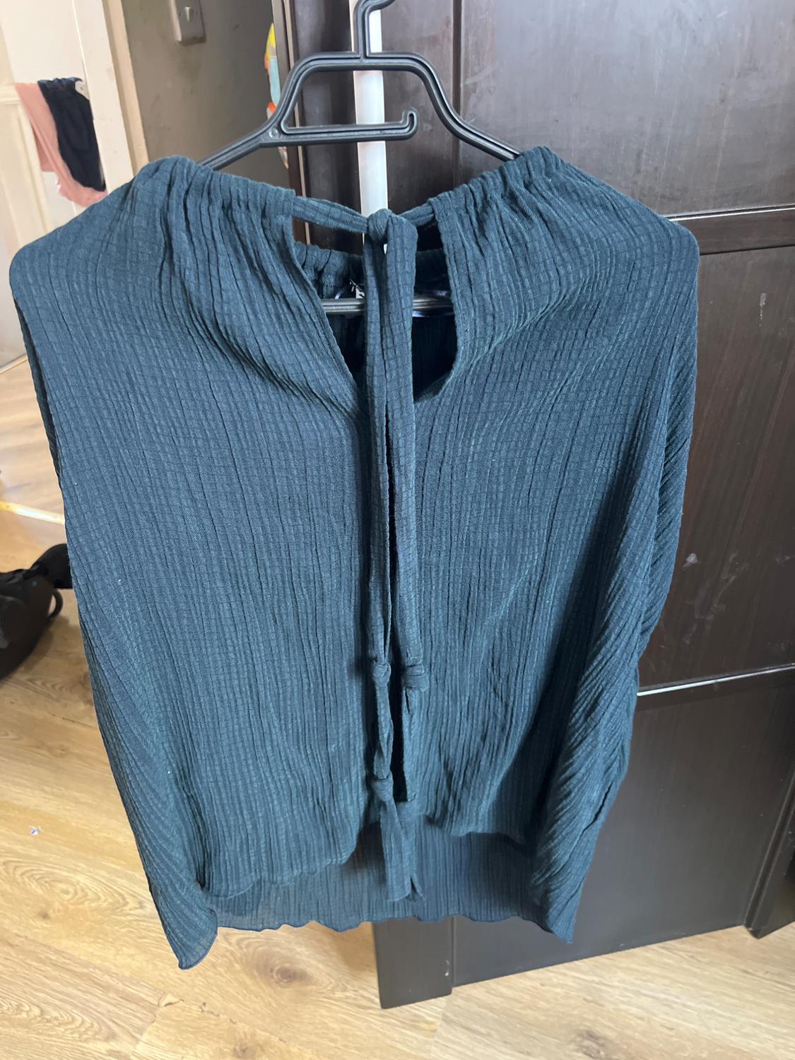TEXTURED TOP WITH TIE - Image 3