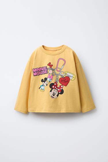 ФУТБОЛКА С ПРИНТОМ MINNIE MOUSE AND FRIENDS © DISNEY — ЖЕЛТЫЙ от Zara — изображение 0