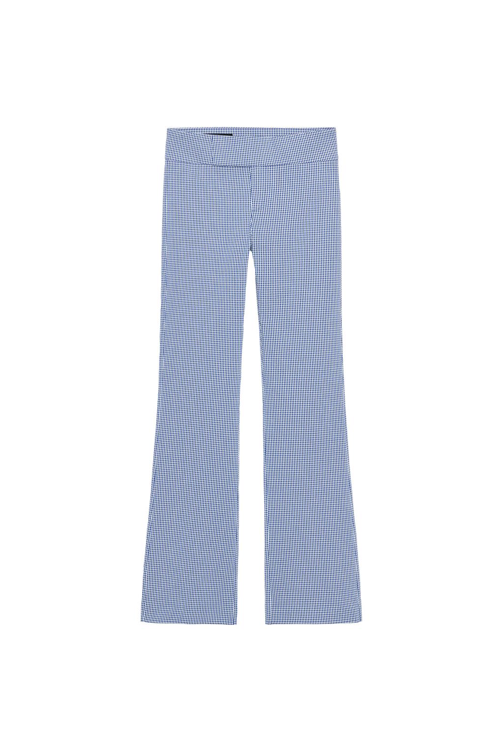 FLARE GINGHAM PANTS - image 3