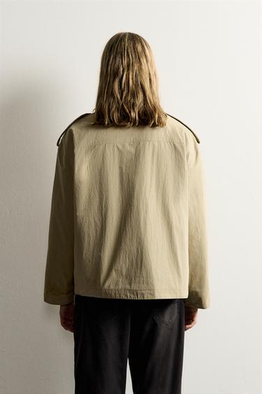 GABARDINE TECHNIQUE CROPPED FIT - Sable de Zara - Image 2