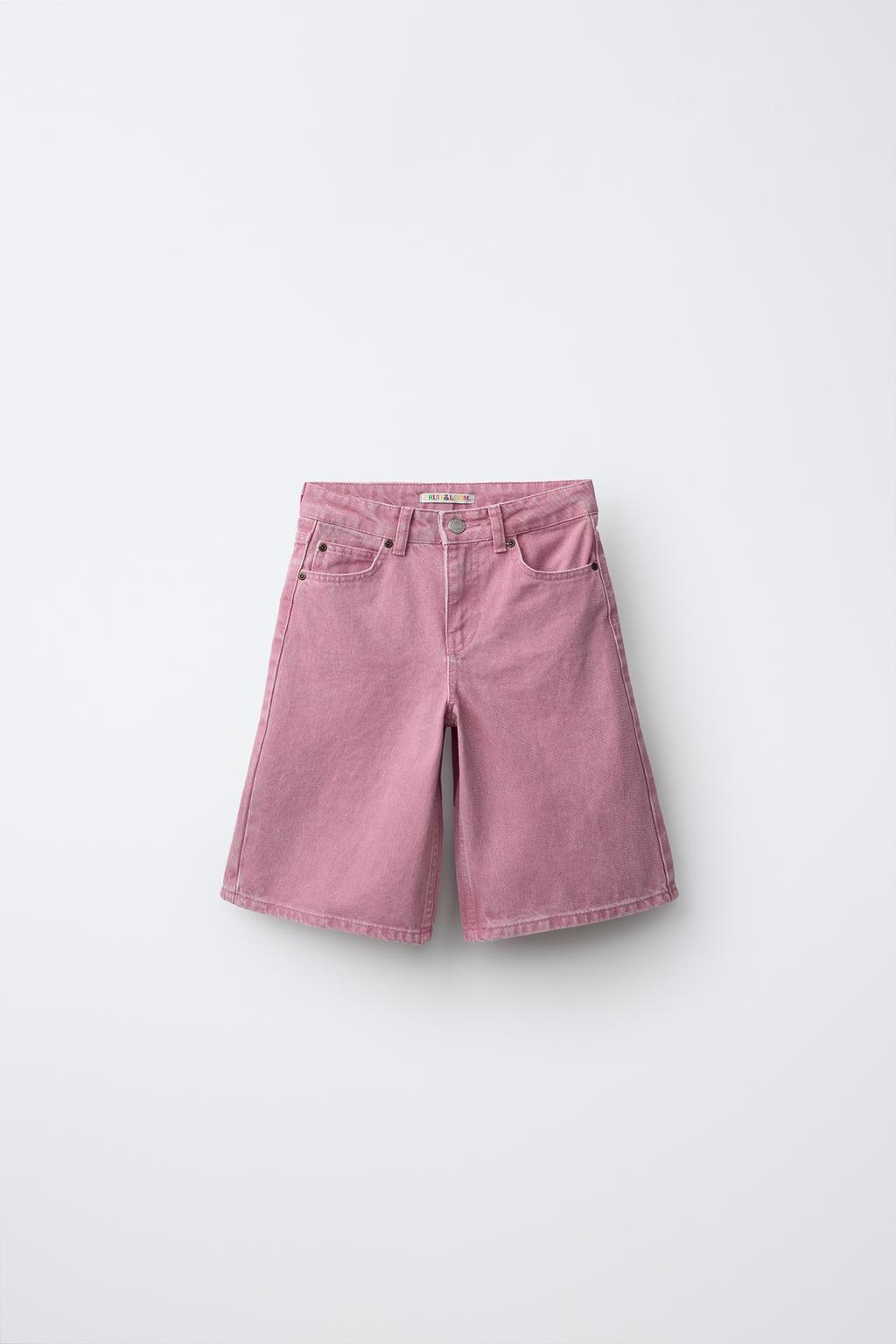 Zara Uzun denim bermuda Fruit of the Loom™