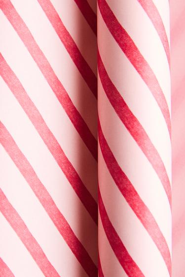 PAPIER CADEAU RAYURES - Multicolore de Zara - Image 4