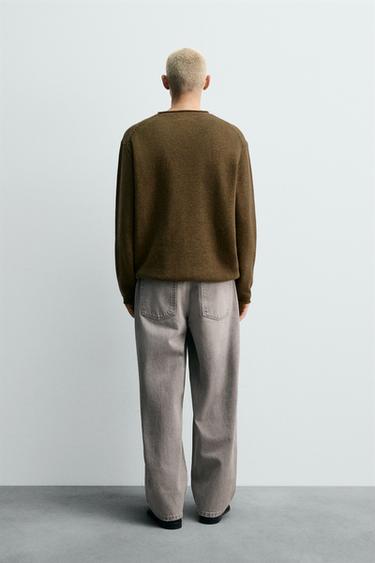 BAGGY FIT JEANS - Grey by Zara - Image 2