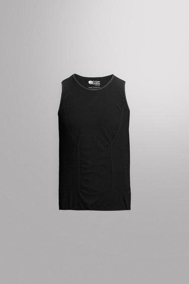 CAMISETA TANK CICLISMO X O GRAN CAMIÑO - Negro de Zara - Imagen 0