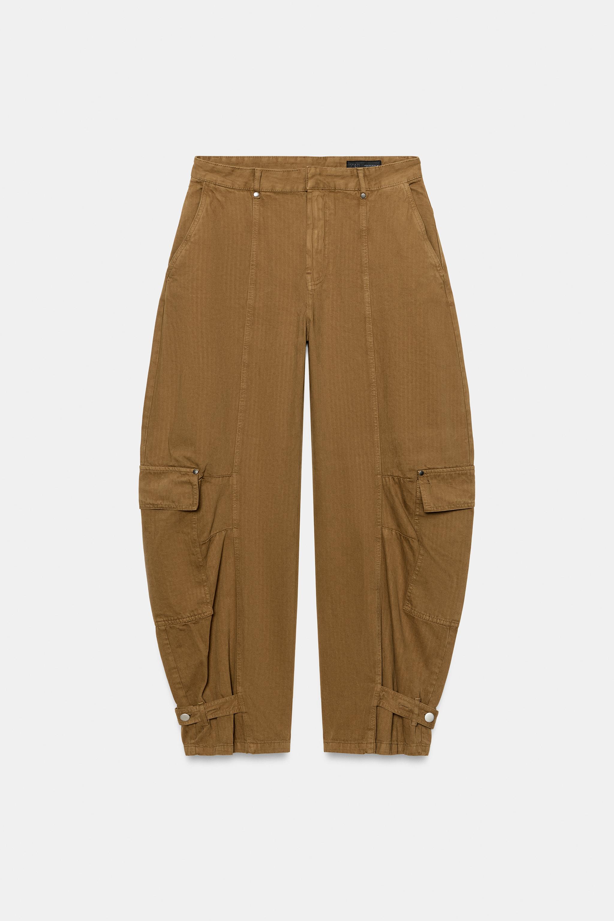 ZW COLLECTION BARREL CARGO PANTS