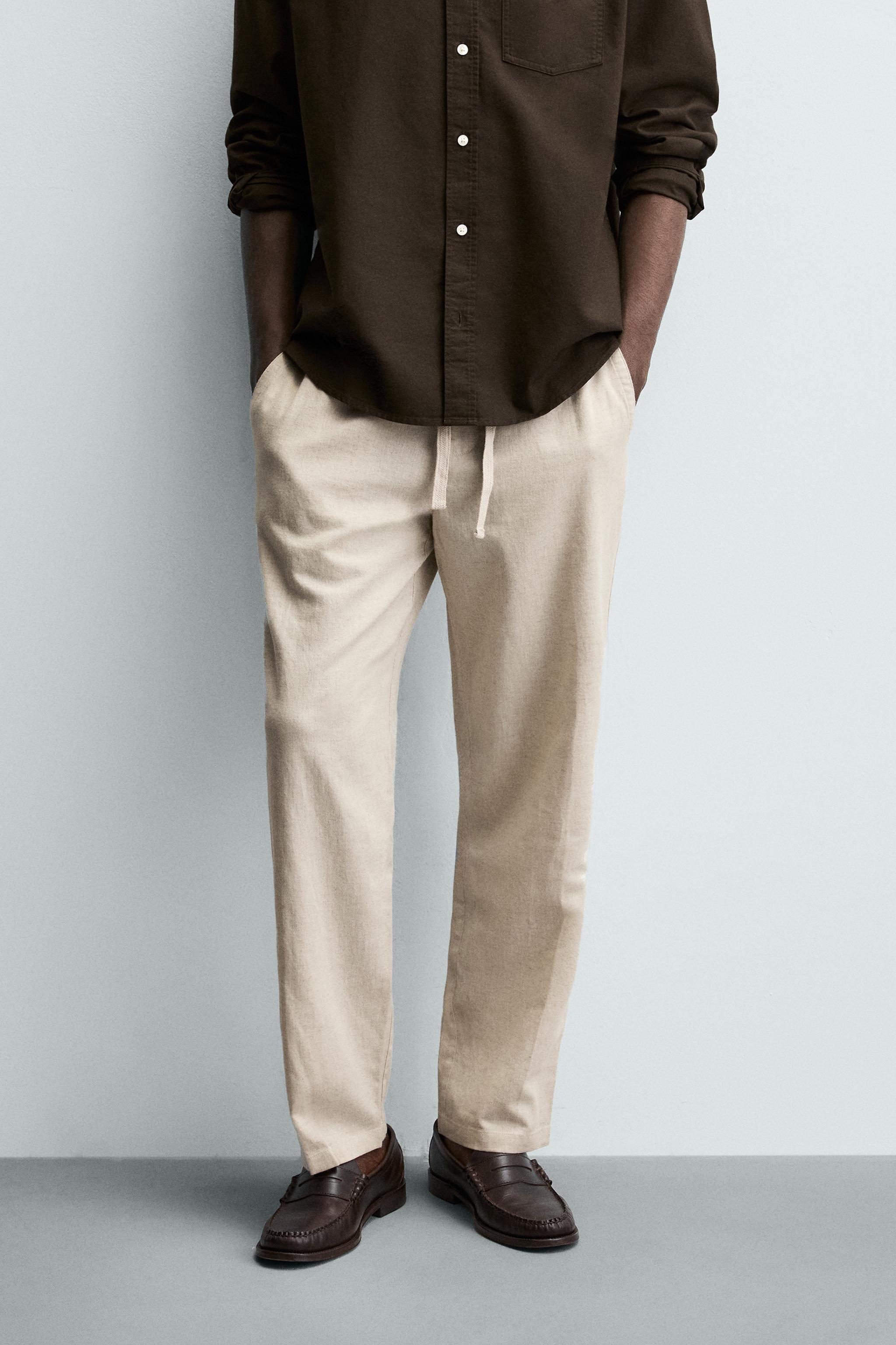 PANTALON RELAXED FIT COTON - LIN