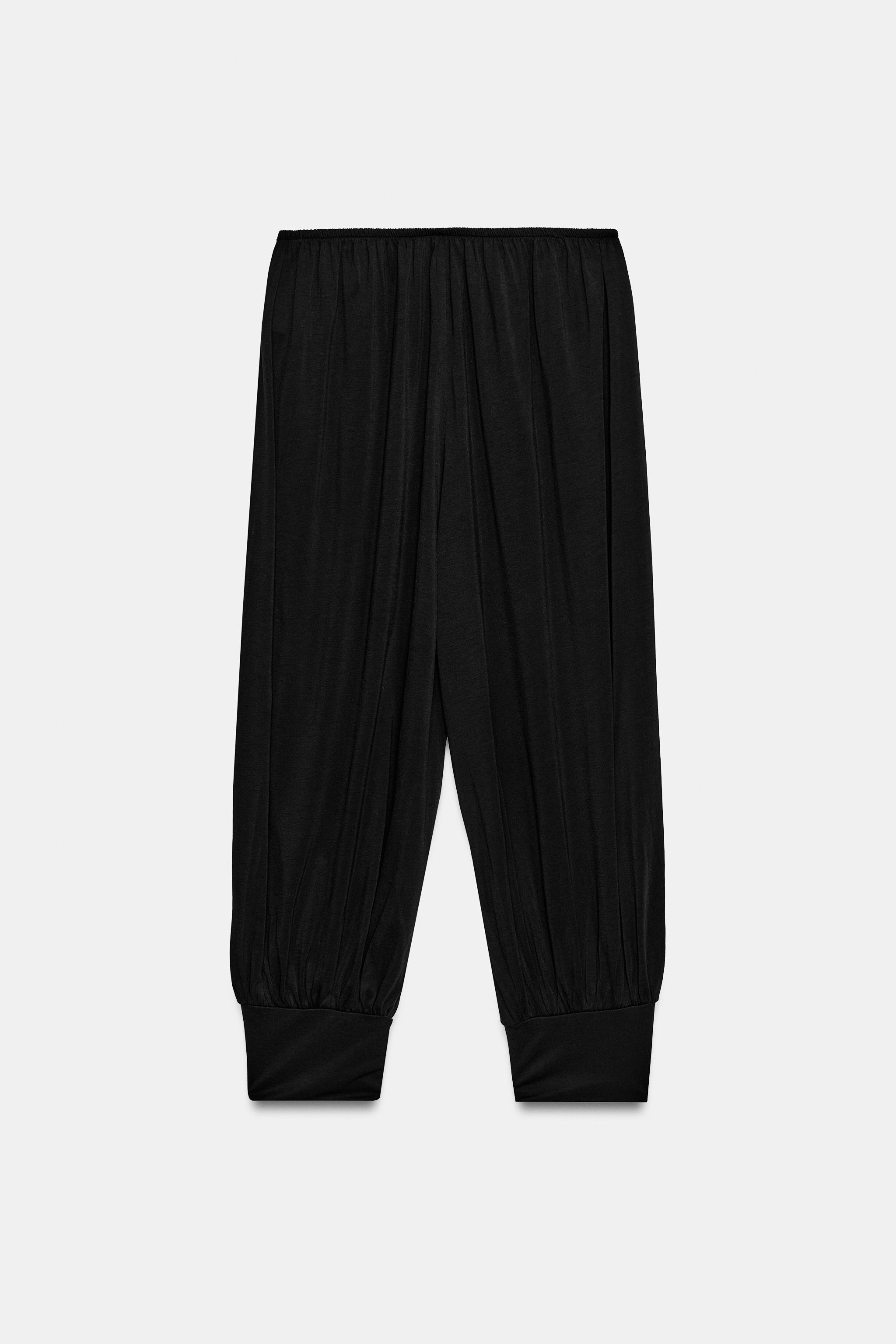 Zara Şalvar Pantolon görsel 5