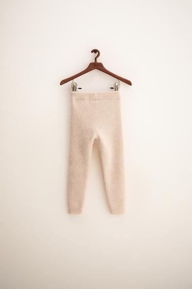 ZARA TIMELESS - 100% CASHMERE LEGGINGS - Ecru by Zara - Image 1