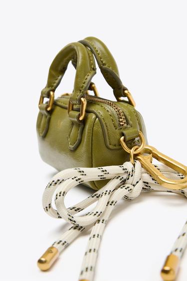MINI CITY CHARM BAG - Green by Zara - Image 6