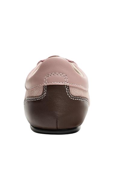 ZAPATILLA DEPORTIVA PIEL HARRY LAMBERT FOR ZARA X DISNEY - Rosa de Zara
