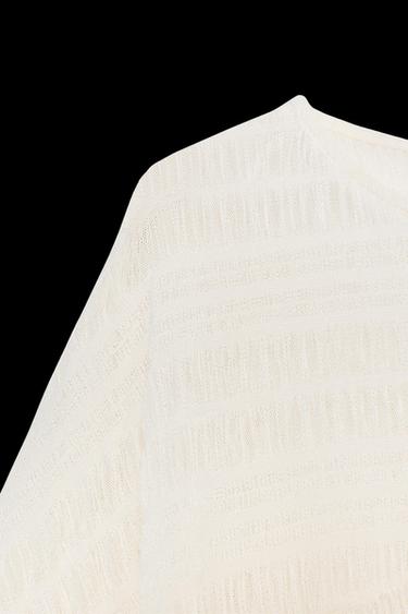 CAPA ASIMÉTRICA TEXTURA - Crudo de Zara