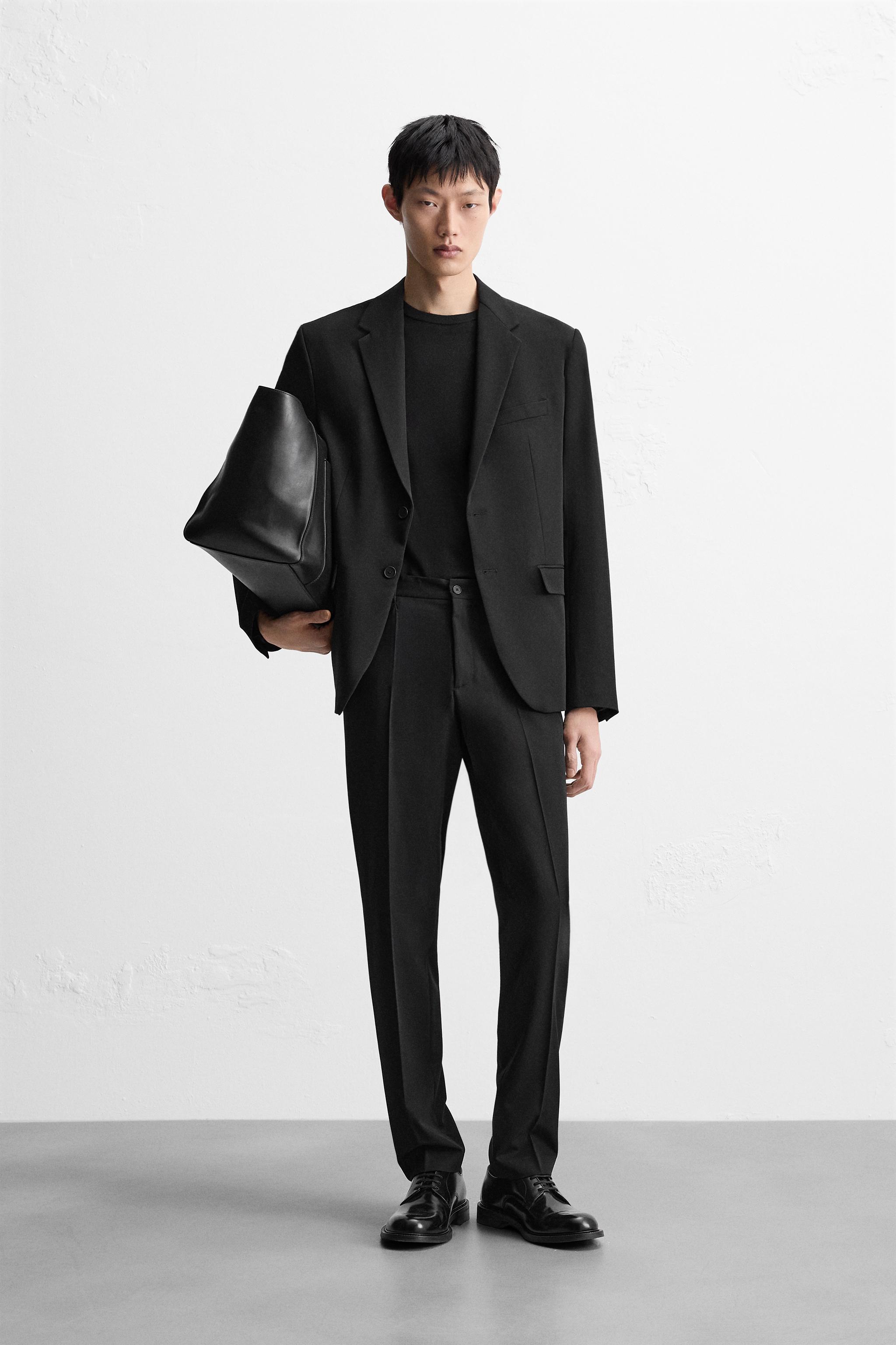 スーツ (ブラック・黒) | メンズ | 最新コレクション | ZARA 日本