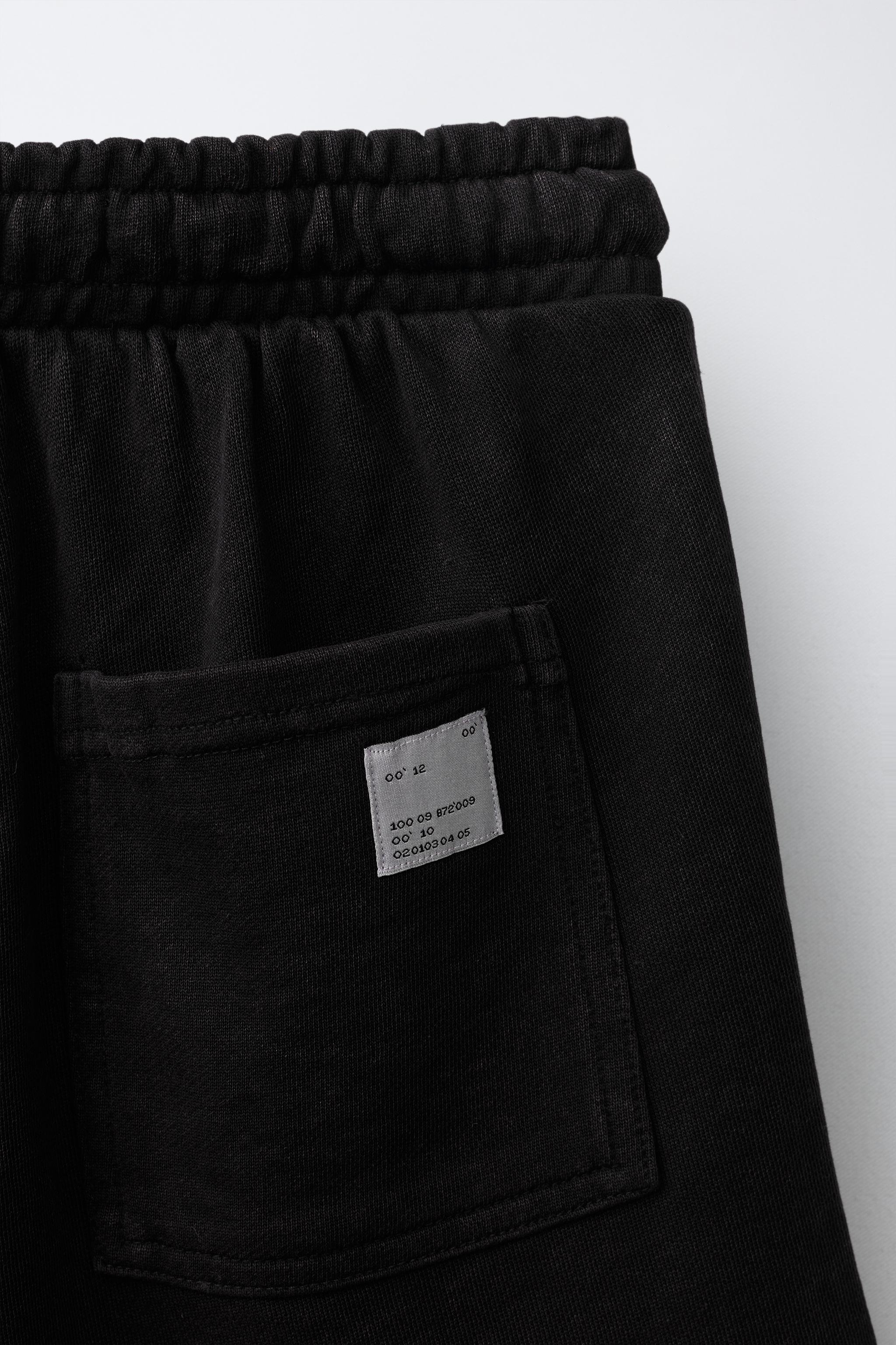 Детские шорты Zara FADE OUT FLEECE SHORTS — фото 4